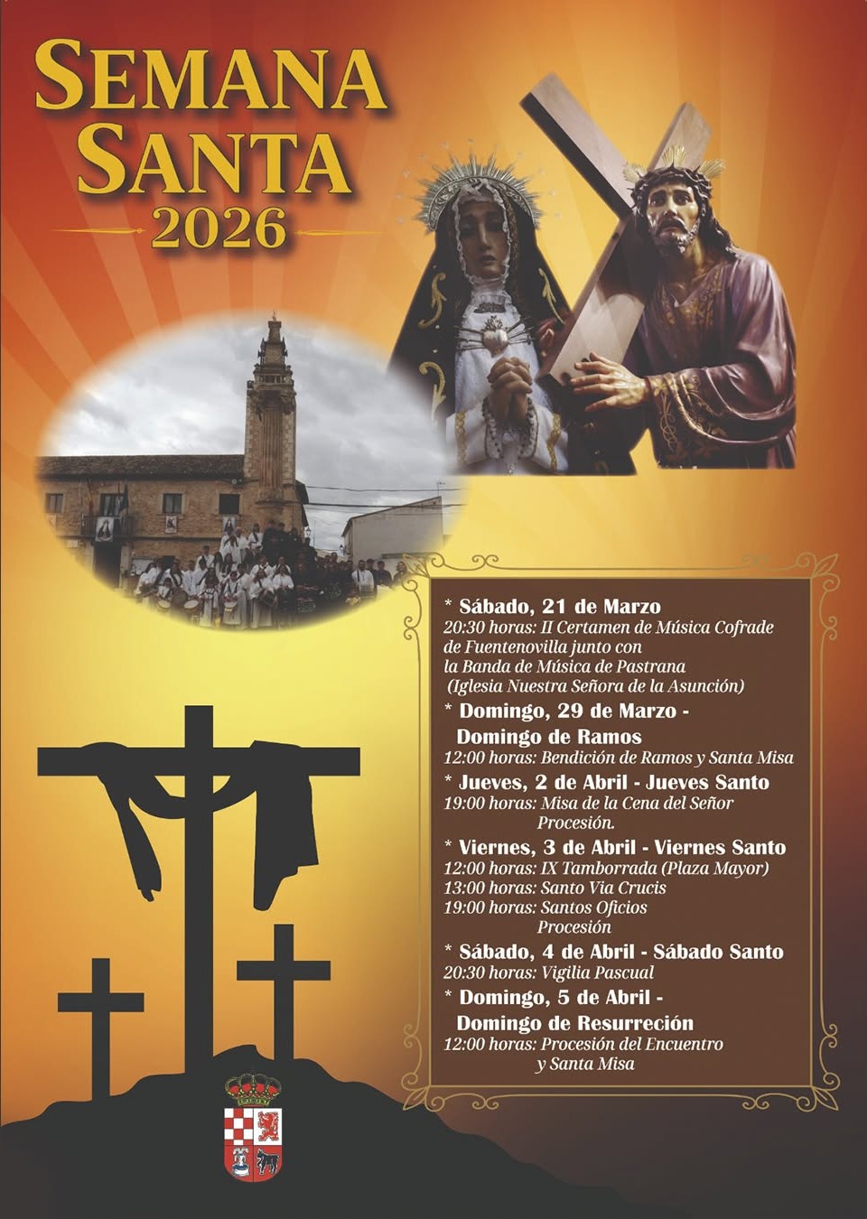 Semana Santa en Fuentenovilla 2026 Fuentenovilla
